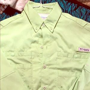 Men’s long sleeve Columbia shirt